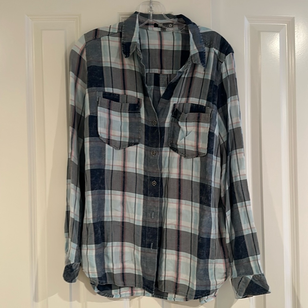 Kut from the kloth plaid button down